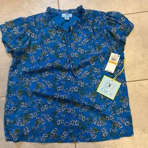 Cece short sleeve blouse